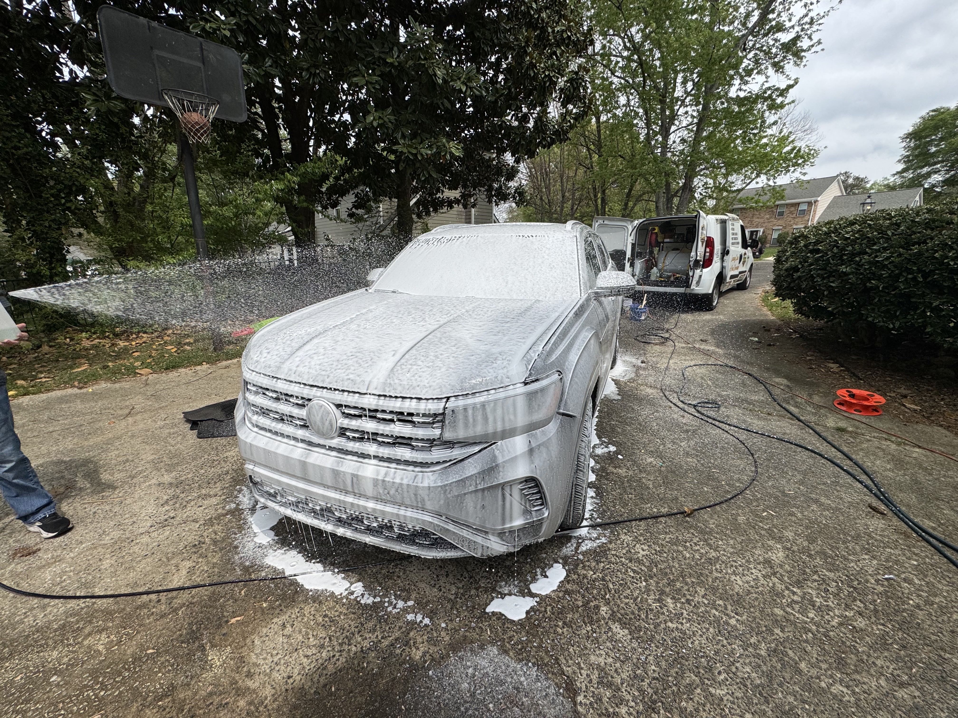 Mobile detailing result by Optera Luxury Detail